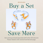 Load image into Gallery viewer, Corgi Dog Adjustable Silver Ring