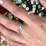 Load image into Gallery viewer, Kingfisher Silver Set